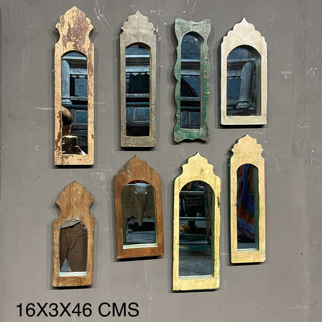 Vintage Mirror Frame – handcrafted vintage Indian decor from Jodhpur, Rajasthan