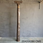 VINTAGE WOODEN PILLAR