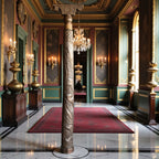 VINTAGE WOODEN PILLAR