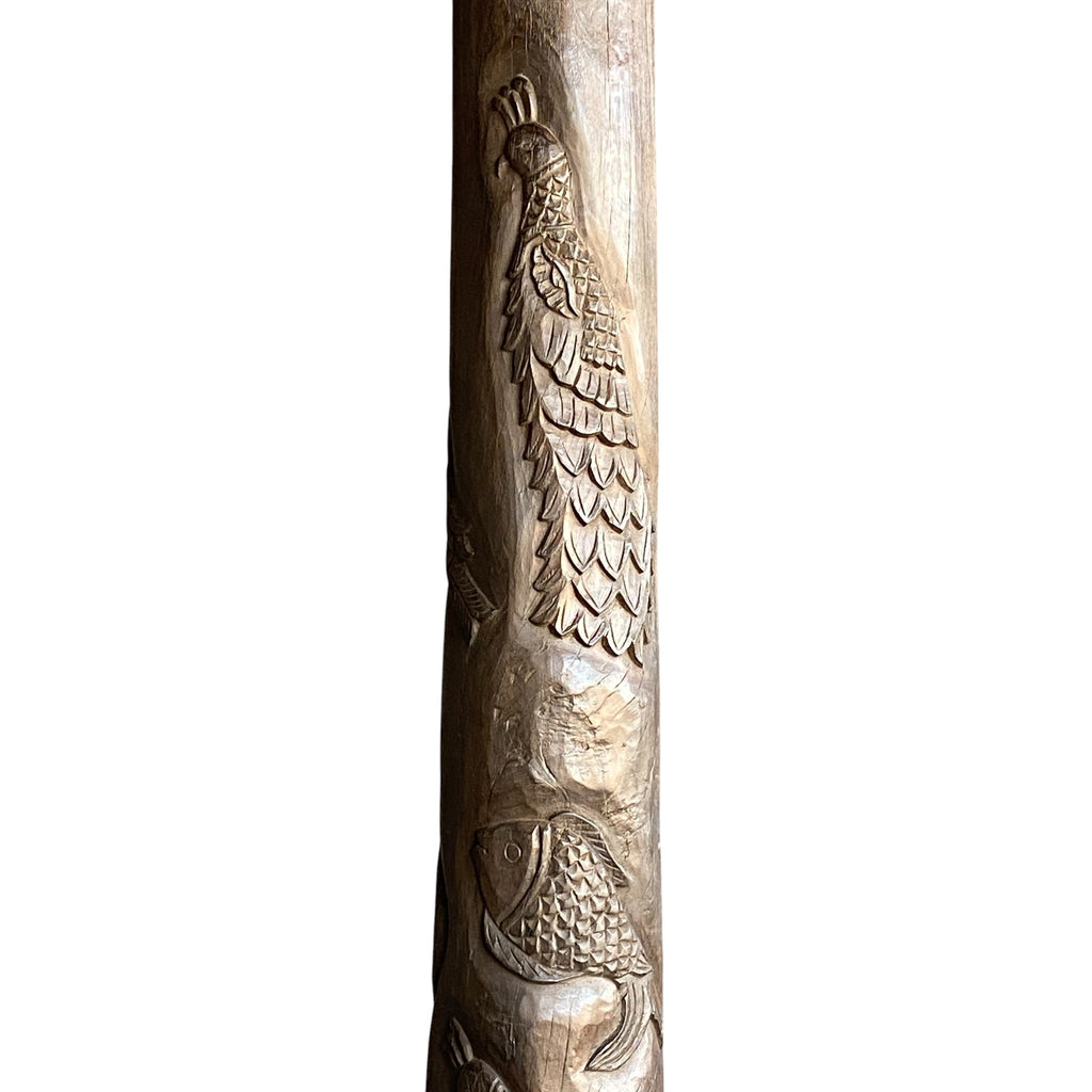 VINTAGE WOODEN PILLAR