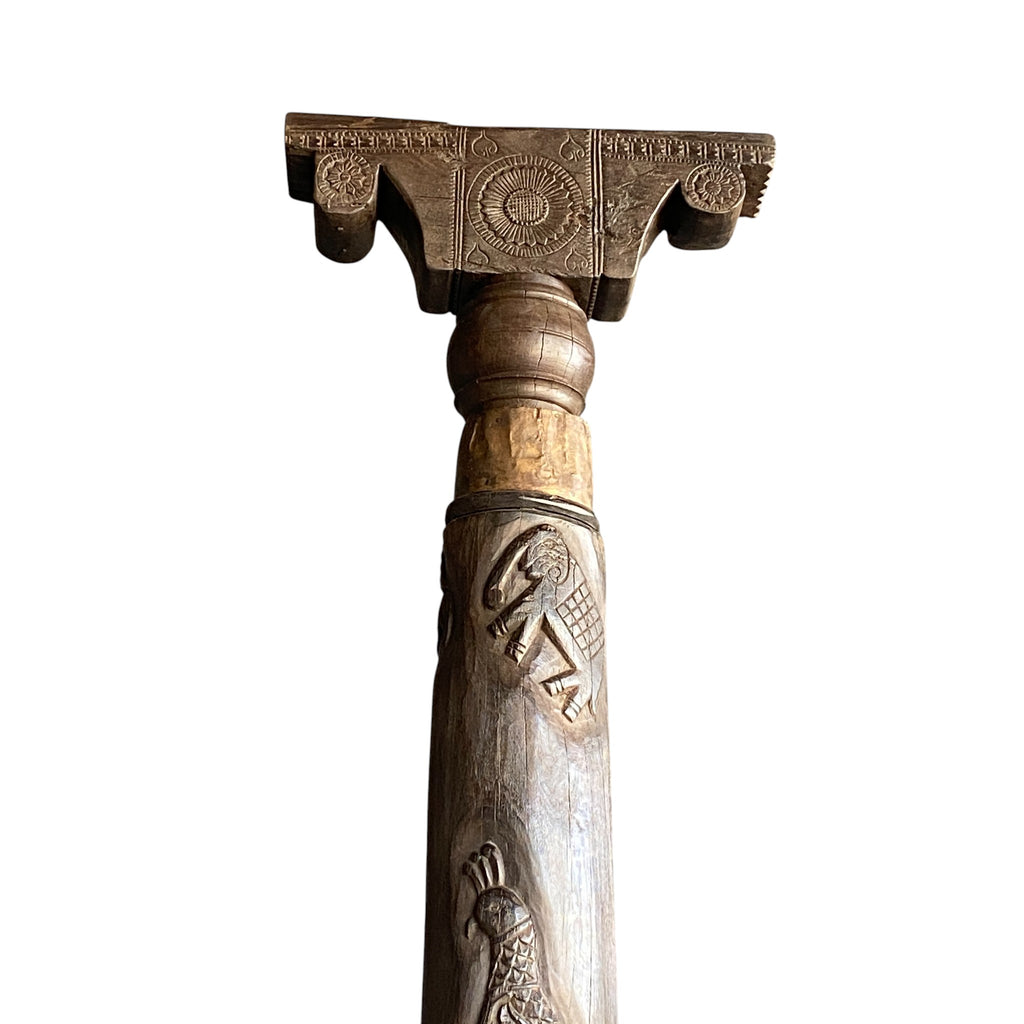 VINTAGE WOODEN PILLAR