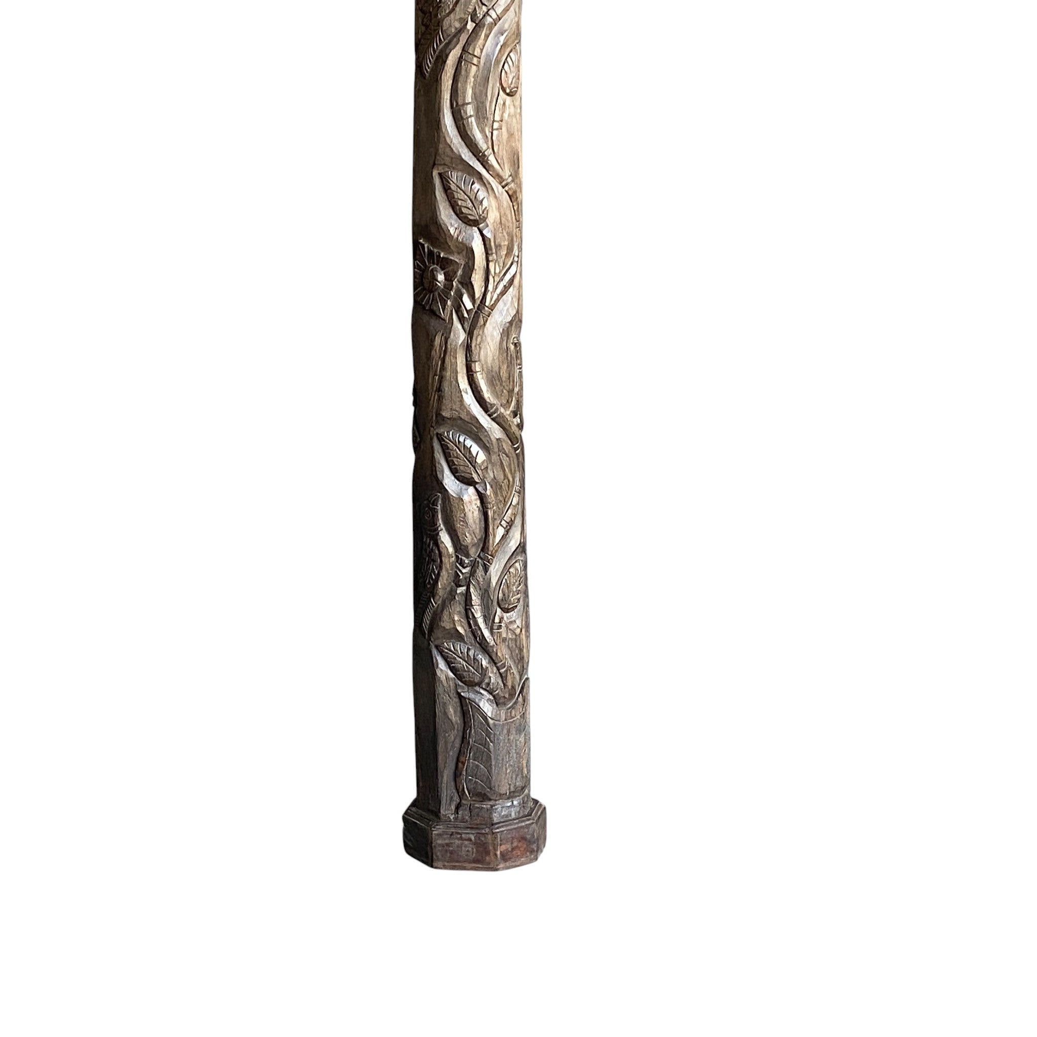 VINTAGE WOODEN PILLAR