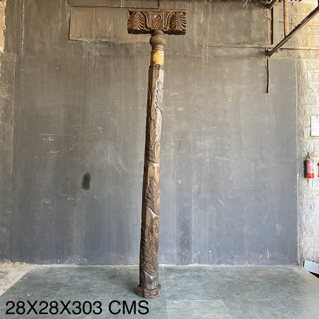 VINTAGE WOODEN PILLAR
