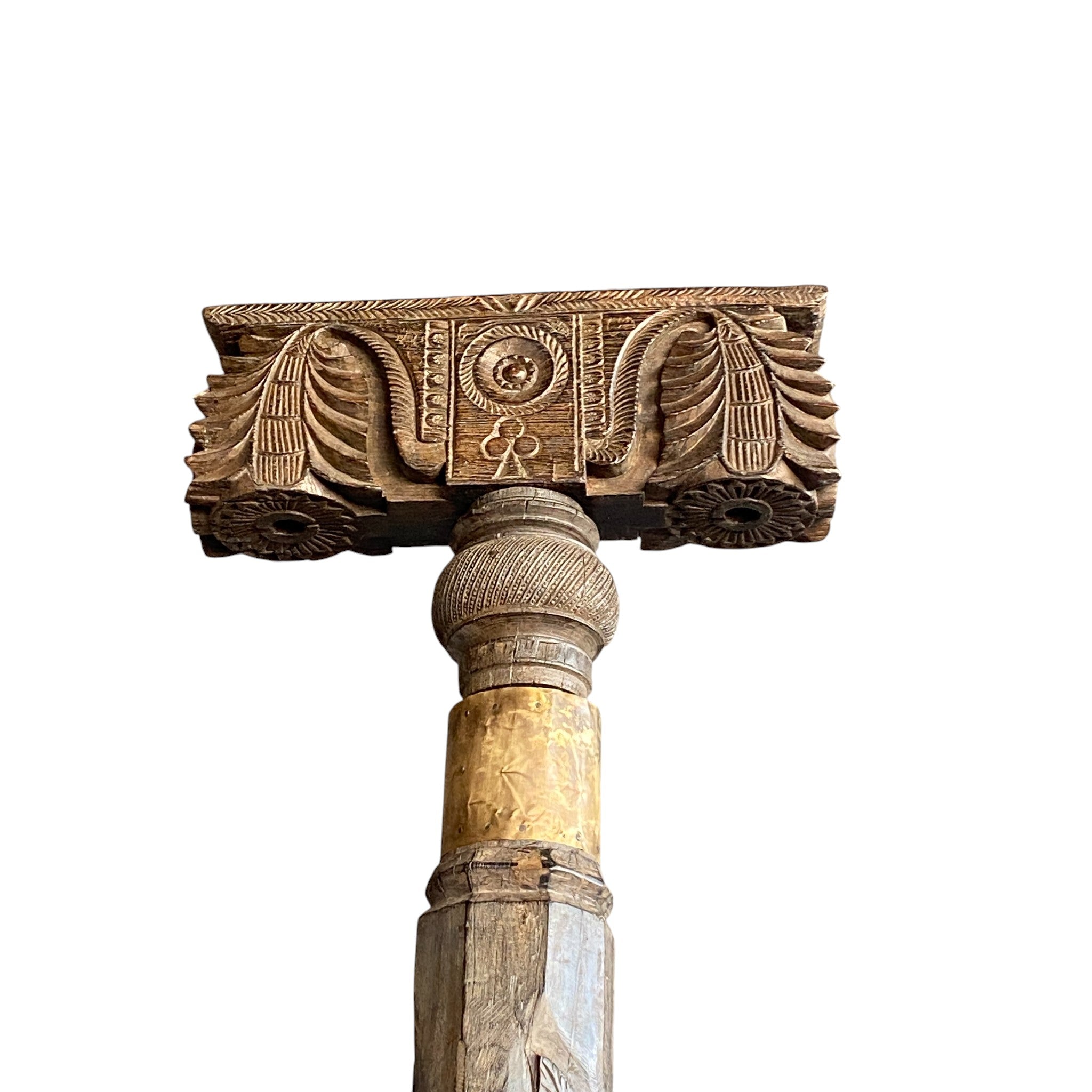 VINTAGE WOODEN PILLAR