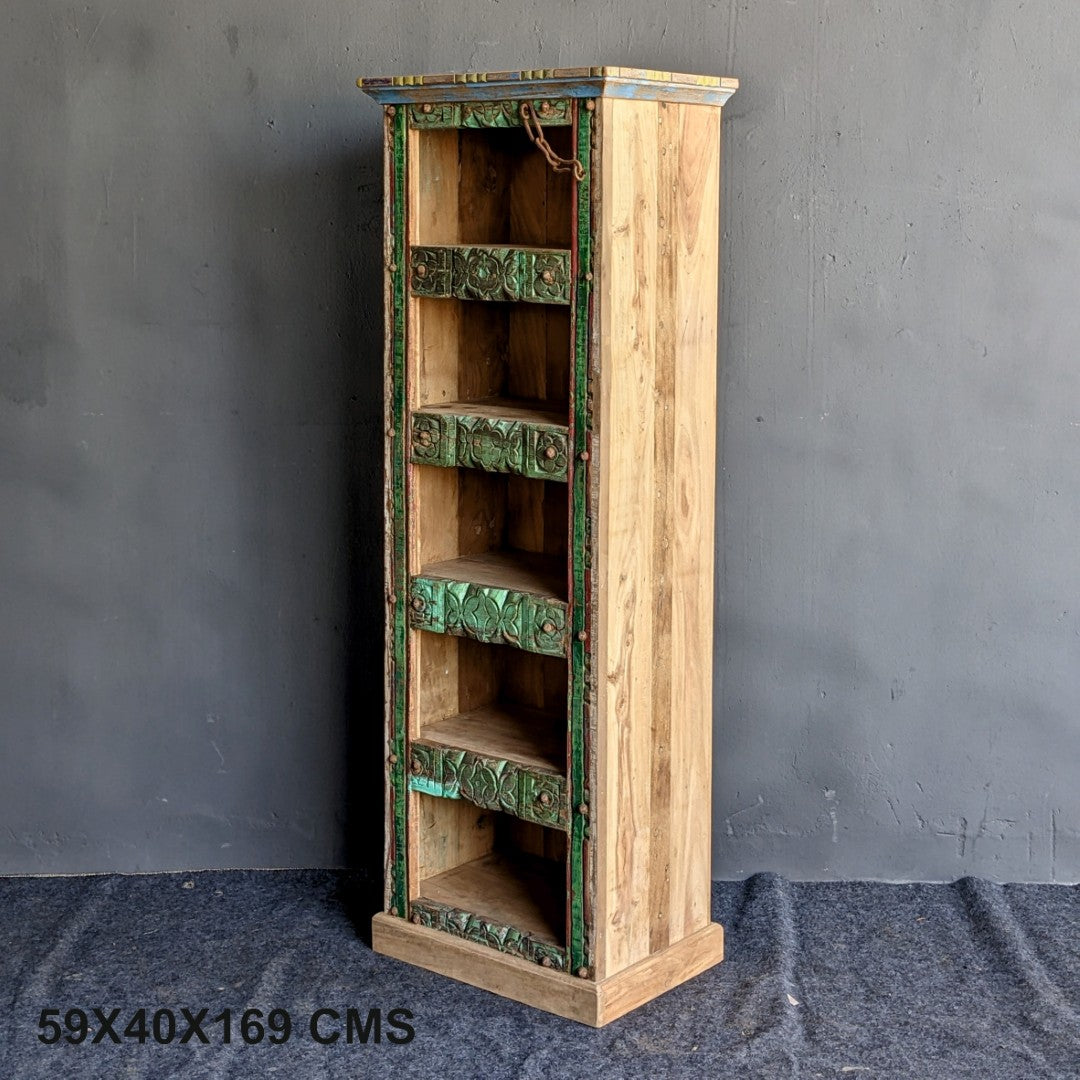 WOODEN BOOKSHELF