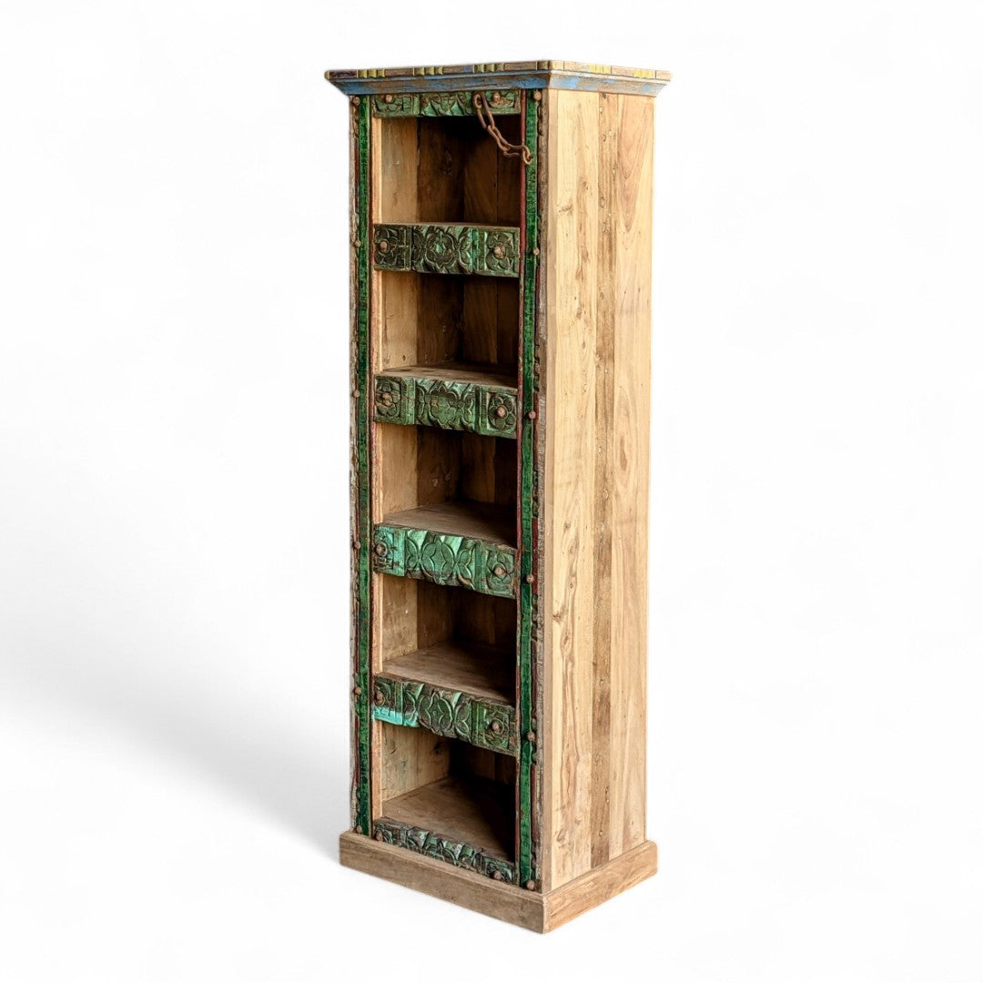 WOODEN BOOKSHELF
