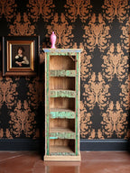 WOODEN BOOKSHELF