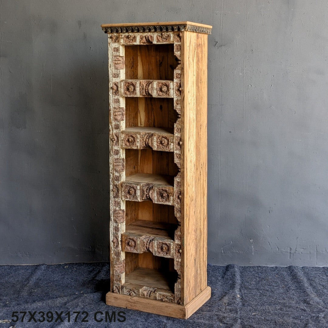 WOODEN BOOKSHELF