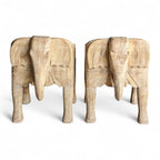 WOODEN ELEPHANT CHAIR