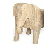 WOODEN ELEPHANT CHAIR