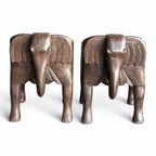 WOODEN ELEPHANT CHAIR
