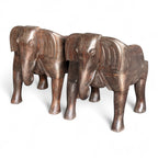 WOODEN ELEPHANT CHAIR
