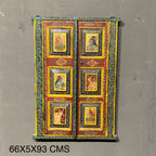 WOODEN HANDPAINTED WINDOW