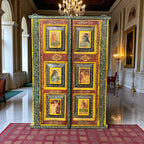 WOODEN HANDPAINTED WINDOW