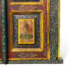 WOODEN HANDPAINTED WINDOW