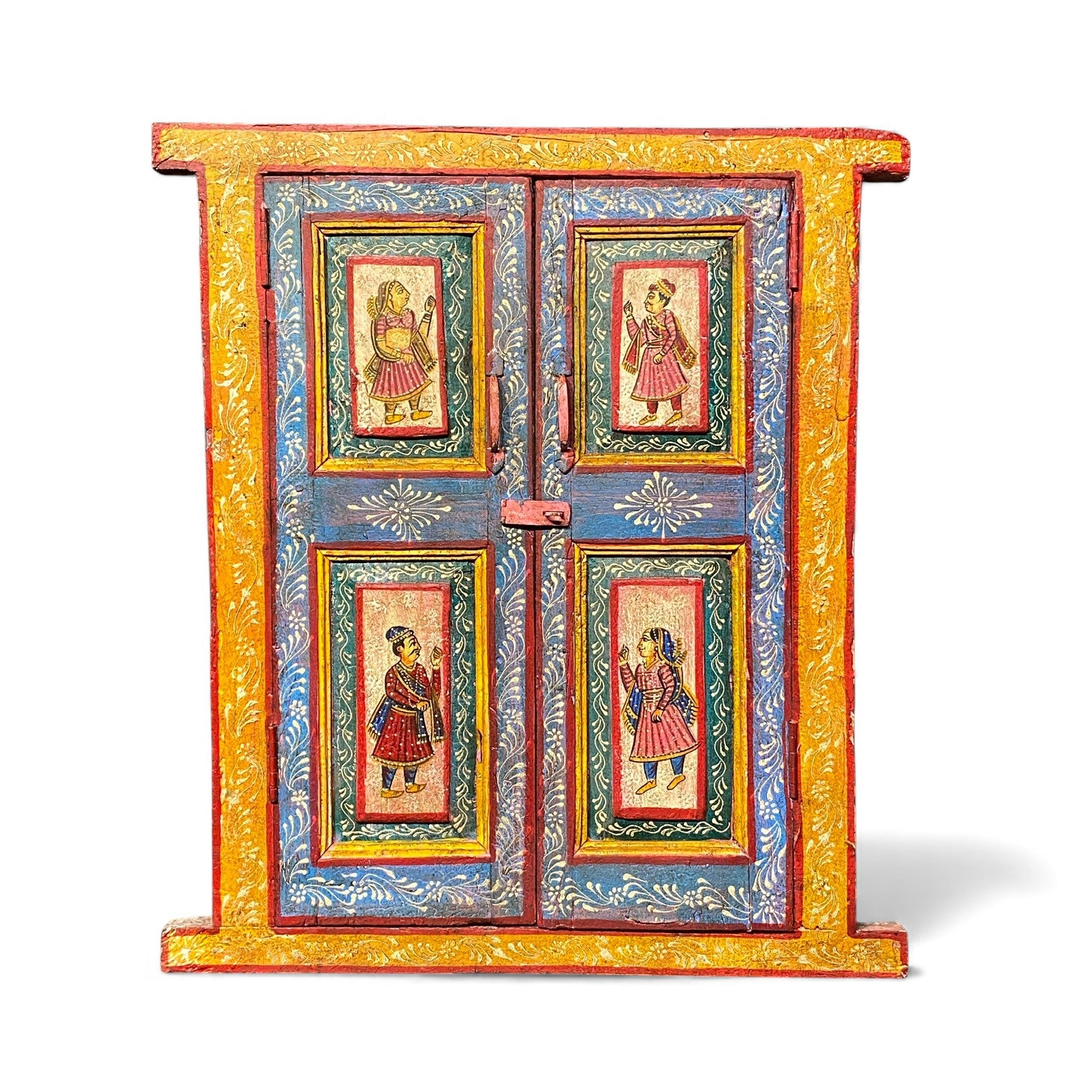 WOODEN HANDPAINTED WINDOW