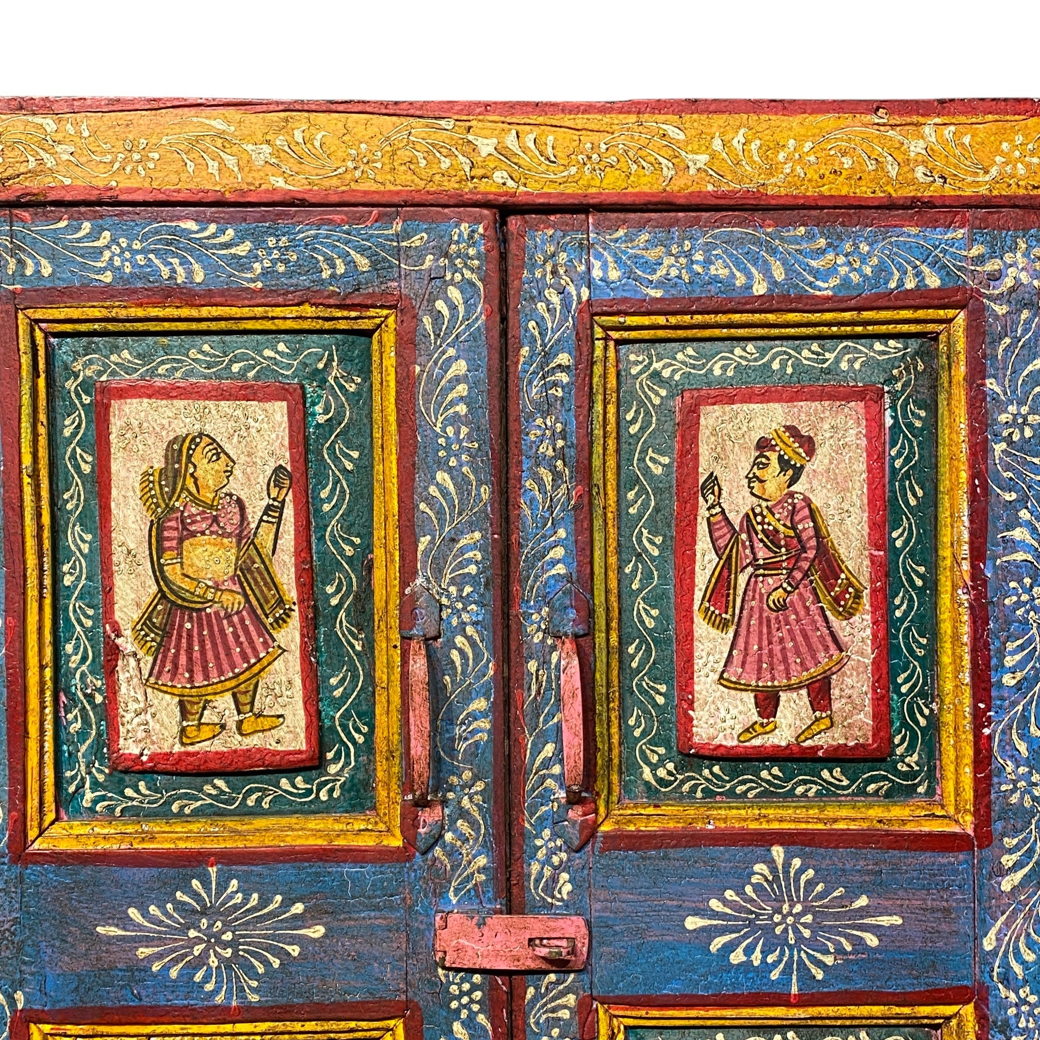 WOODEN HANDPAINTED WINDOW