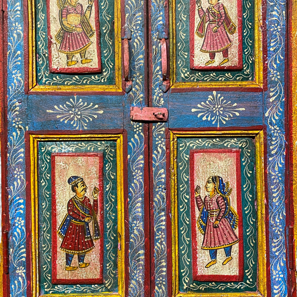 WOODEN HANDPAINTED WINDOW