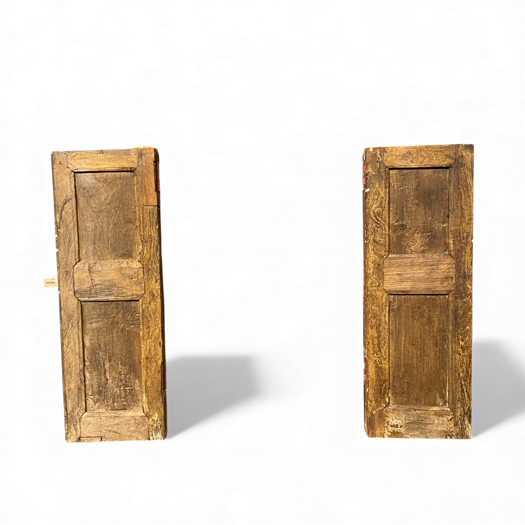 WOODEN HANDPAINTED WINDOW