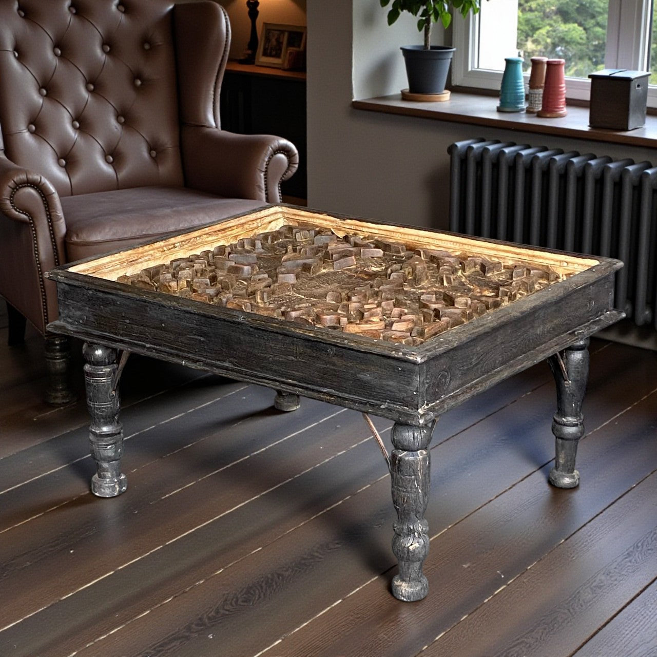 Divine Aura Wooden Table