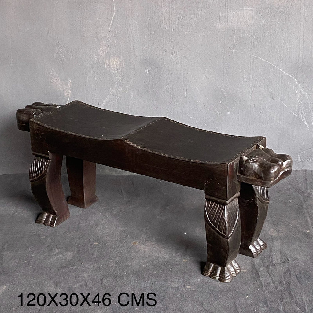 WOODEN NAGA BENCH