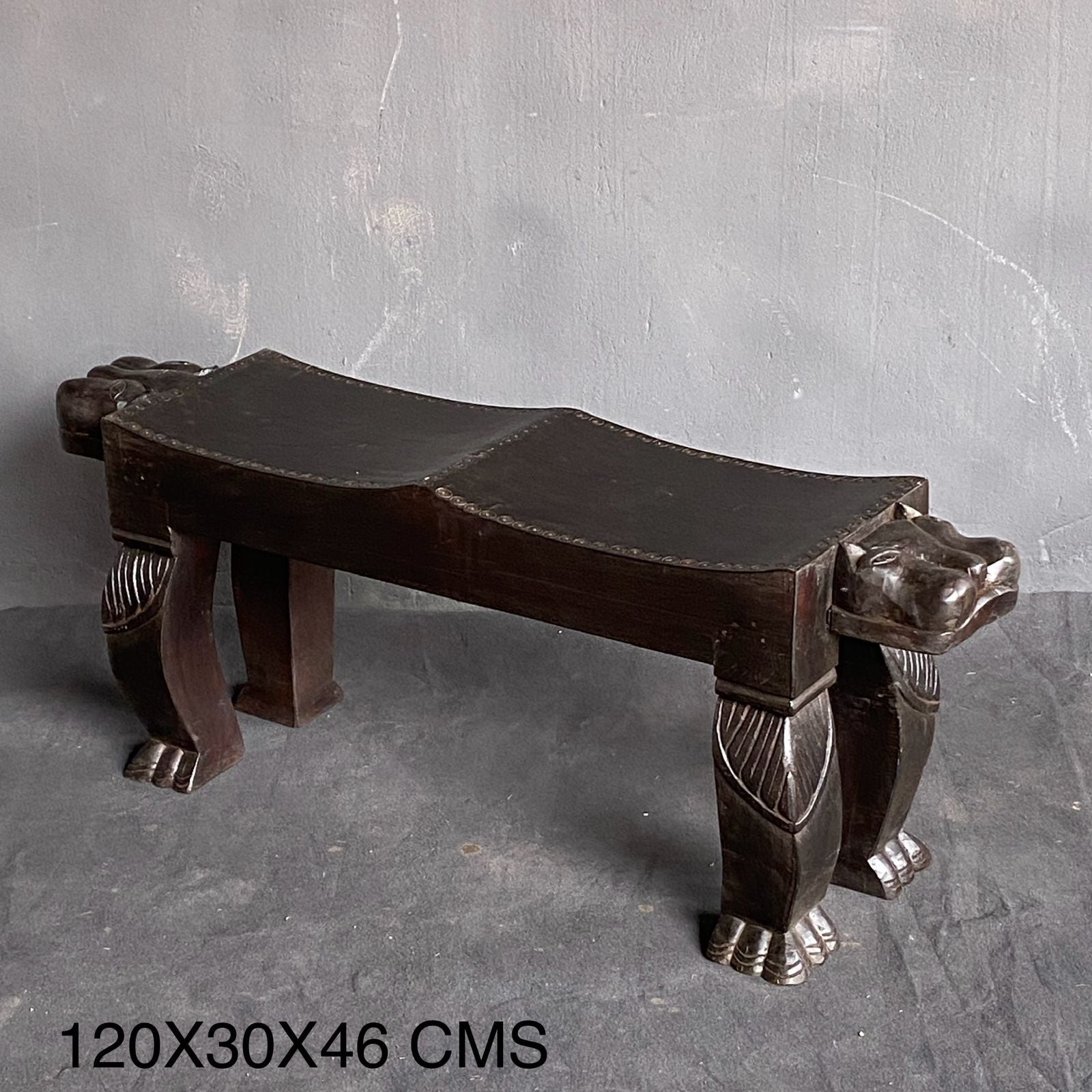 WOODEN NAGA BENCH