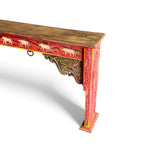 wooden console