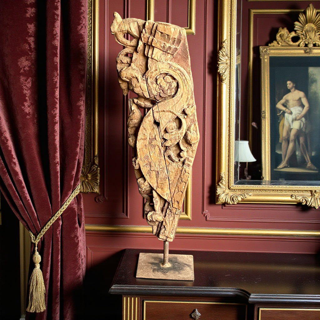Carved Wooden Bracket