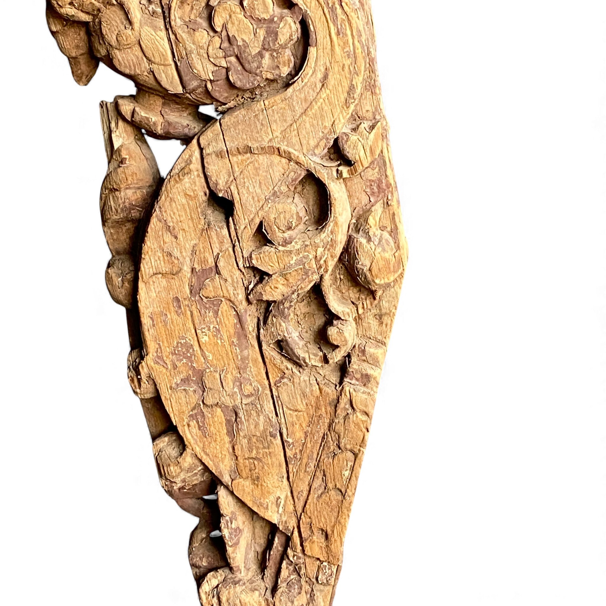 Carved Wooden Bracket