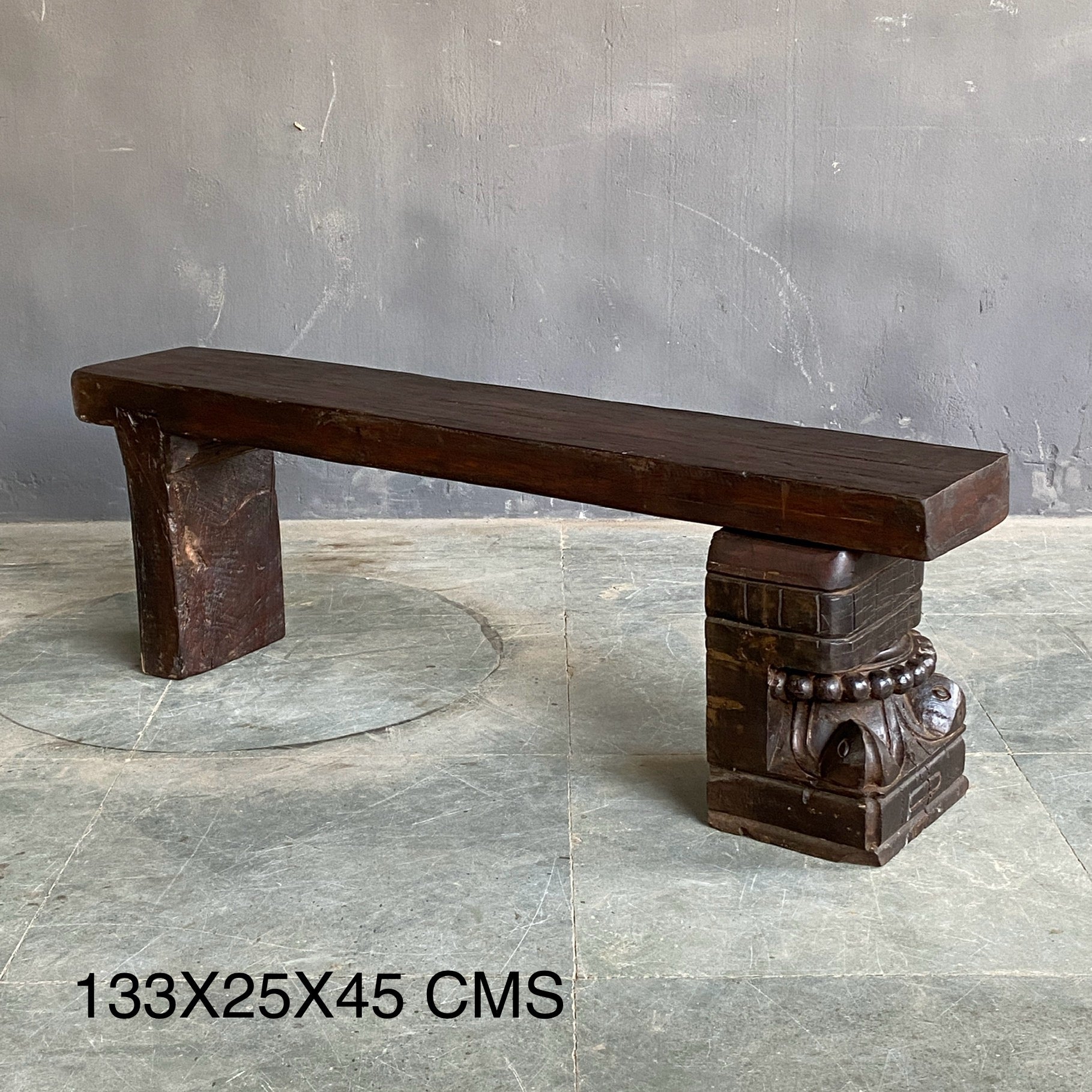 Rustic Naga Bench