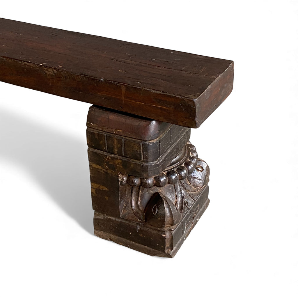 Rustic Naga Bench