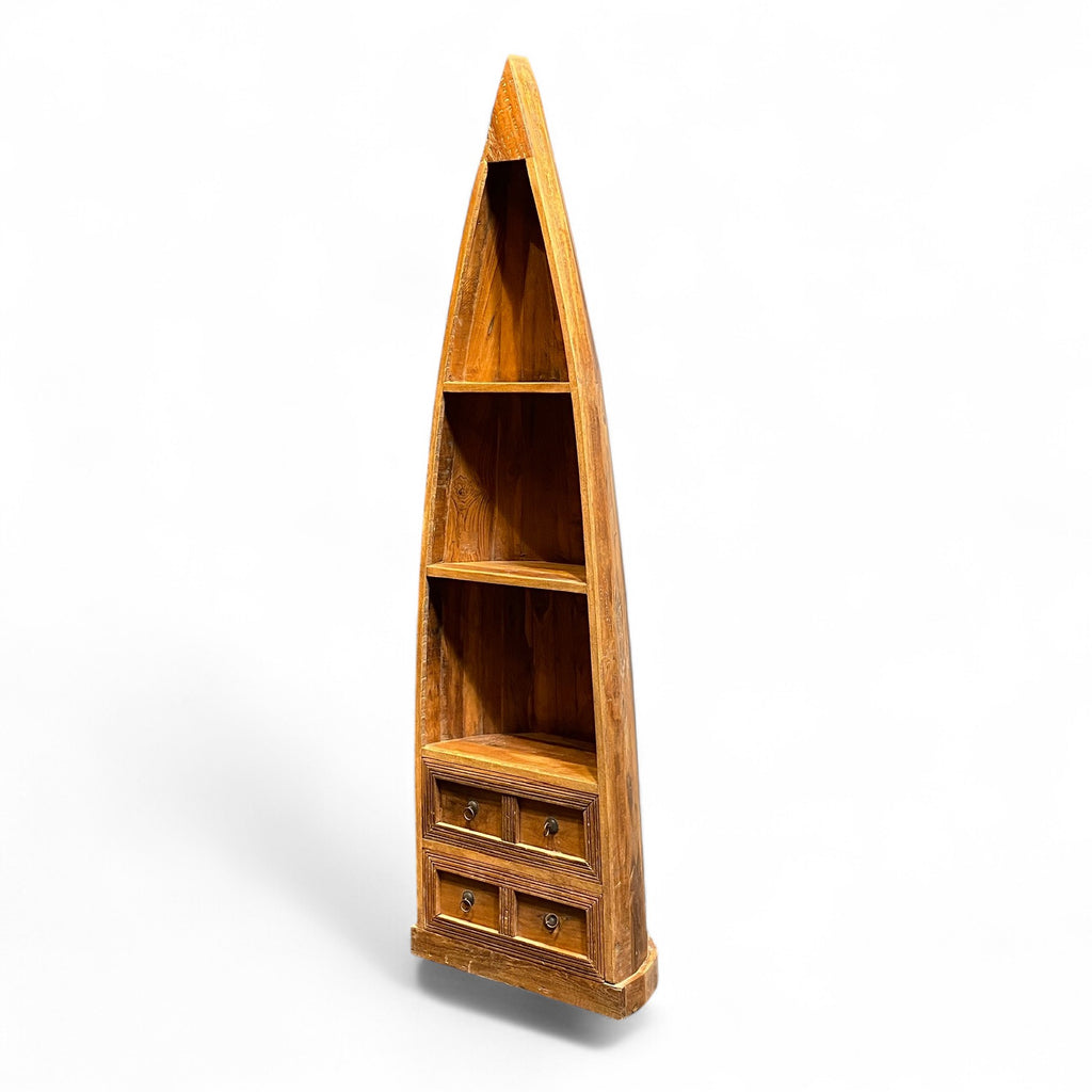WOODEN BOOKSHELF