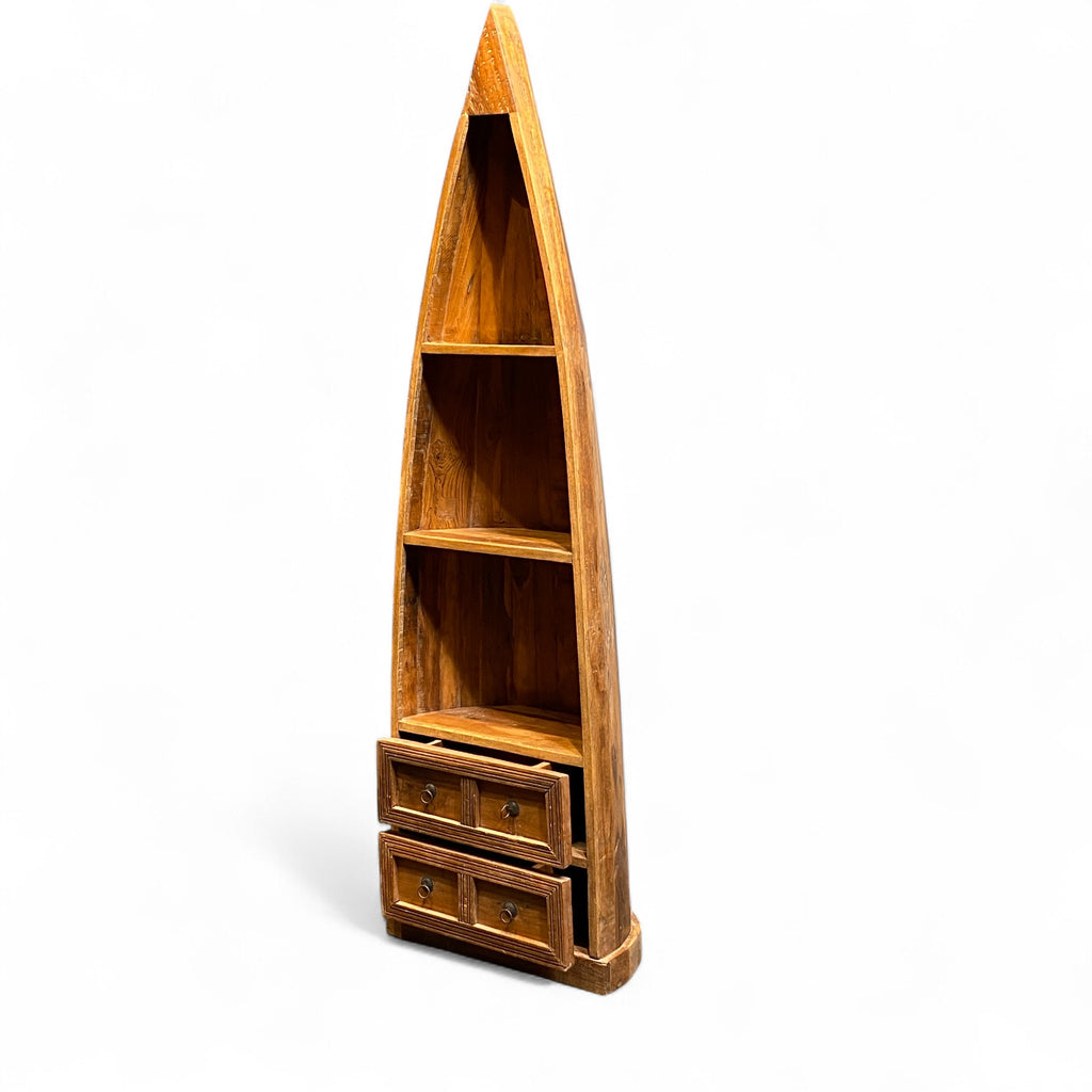 WOODEN BOOKSHELF