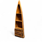 WOODEN BOOKSHELF