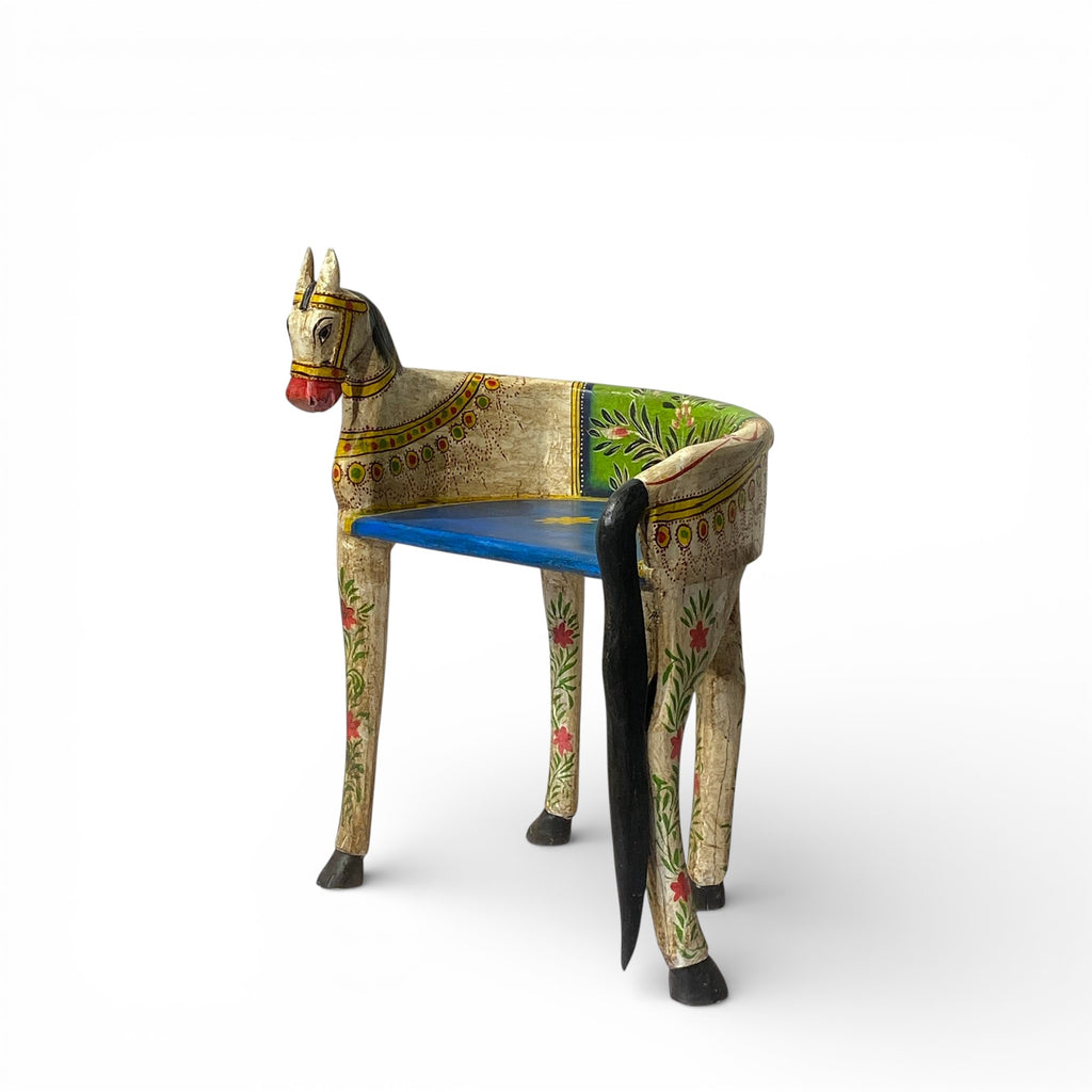 HANDPAINTED HORSE CHAIR