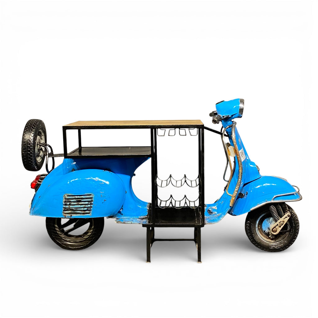VINTAGE SCOOTER BAR TABLE