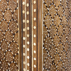 Hand-Carved Wooden Cabinet