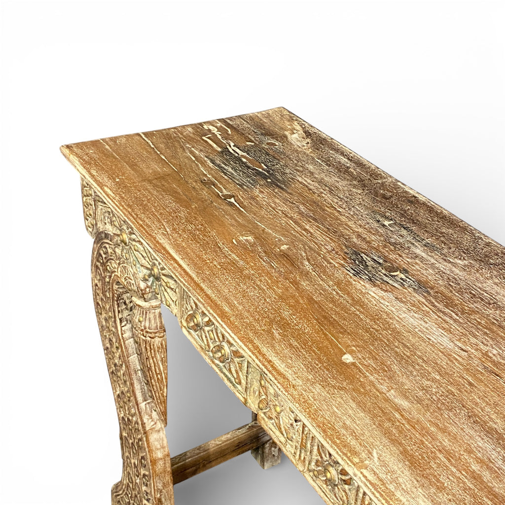 Handcrafted Wooden Console