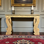 Handcrafted Wooden Console