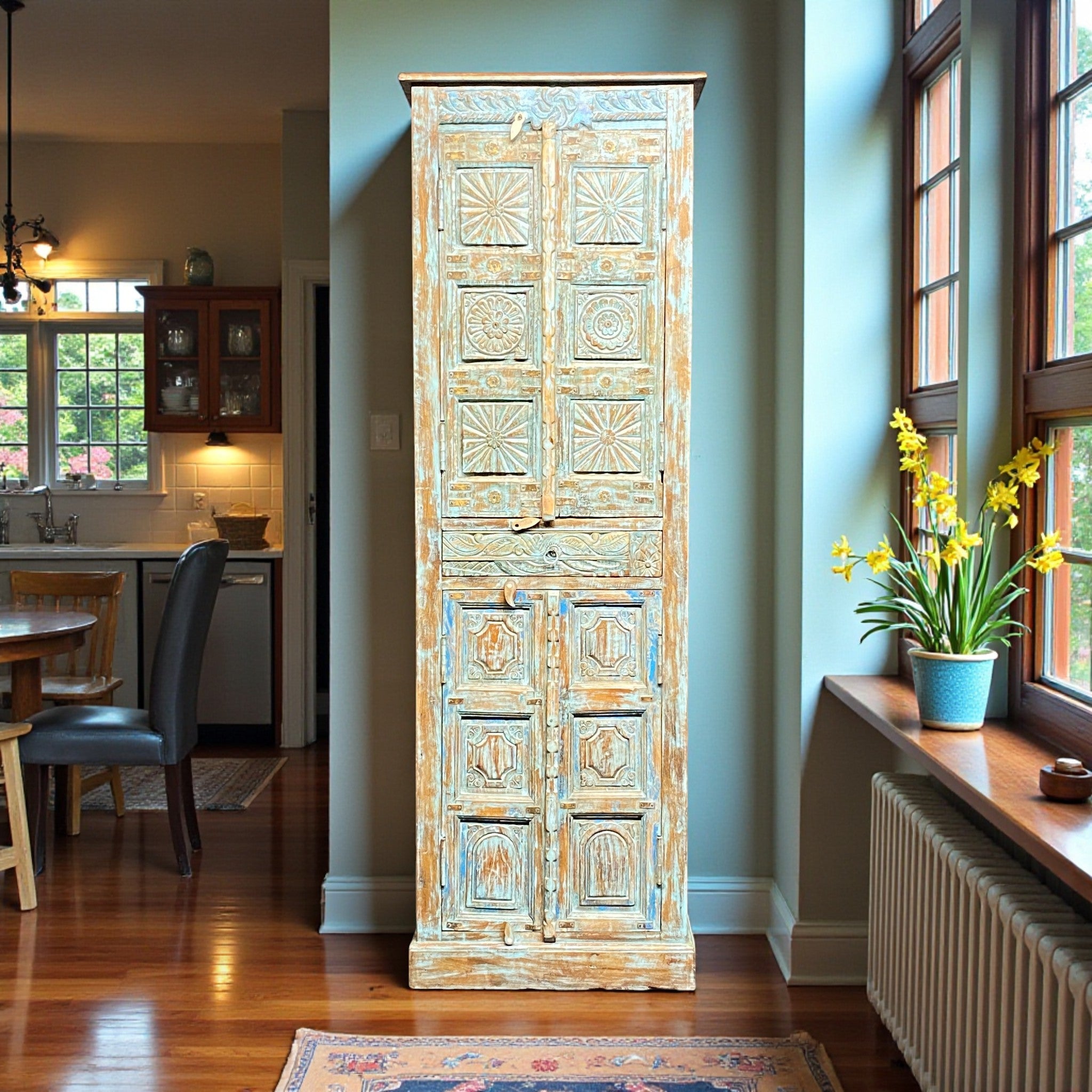 HANDCRAFTED WOODEN CABINET