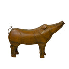 Iron Pig Figurine