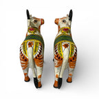 WOODEN HANDPAINTED NANDI