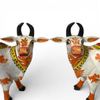 WOODEN HANDPAINTED NANDI