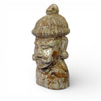 HANDCRAFTED WOODEN HEAD