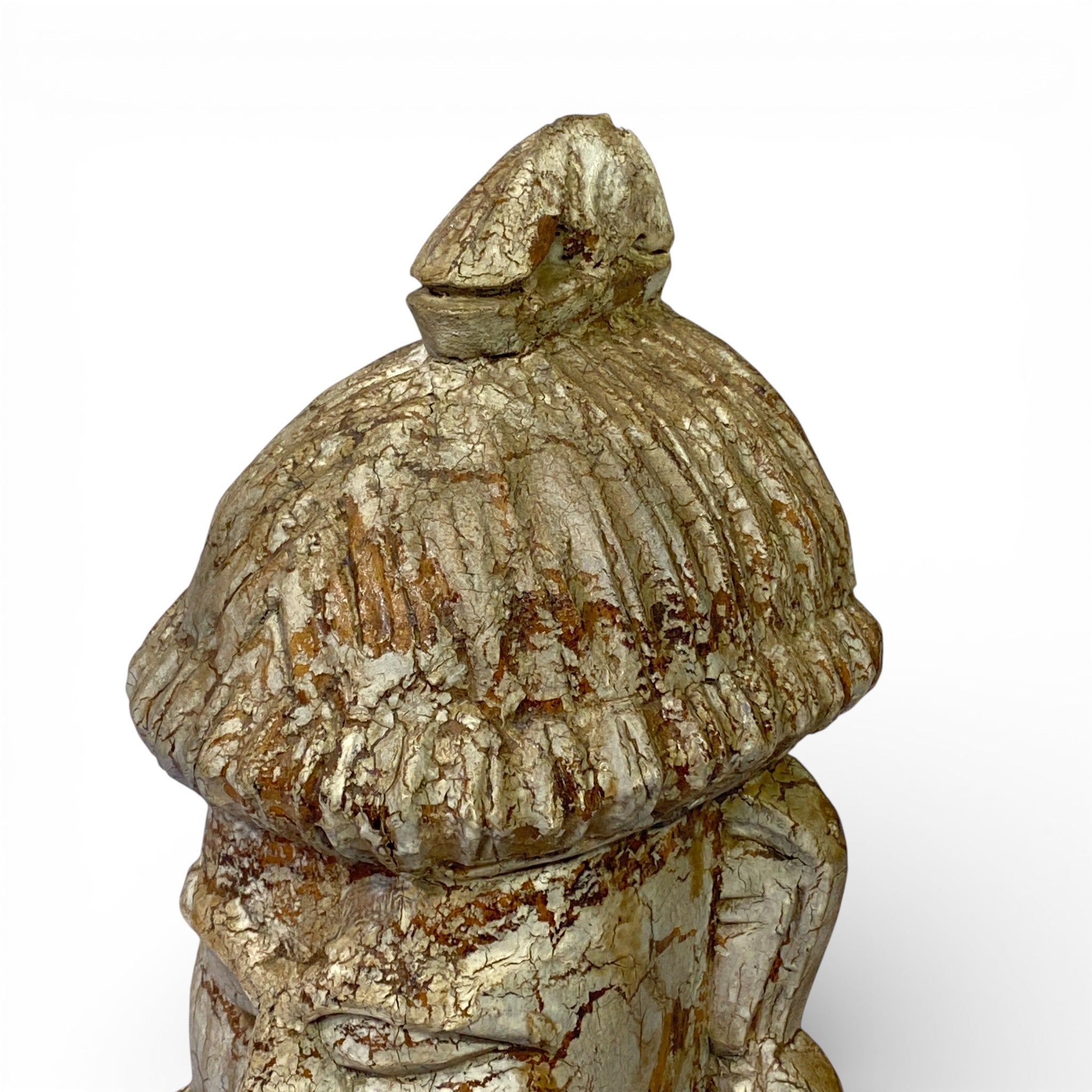 HANDCRAFTED WOODEN HEAD