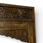 HAND-CARVED WOODEN ARCH FRAME