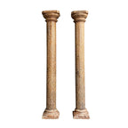 Teak Bone Pillar