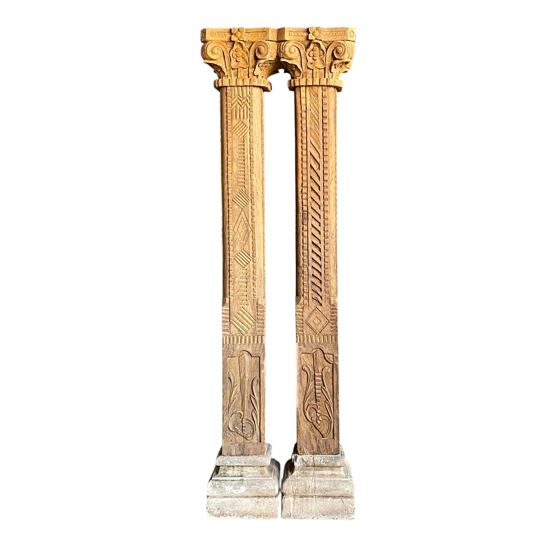 Heritage Teak Pillar