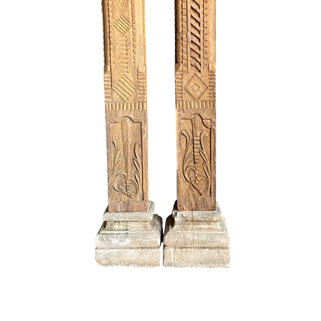 Heritage Teak Pillar