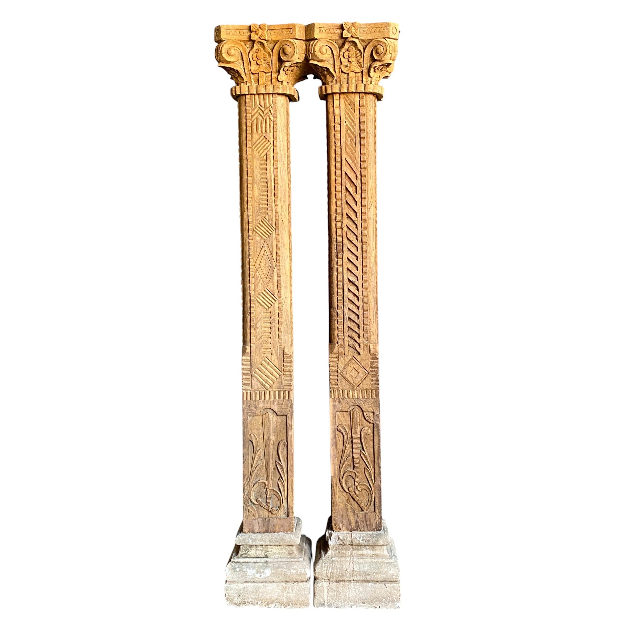 Heritage Teak Pillar